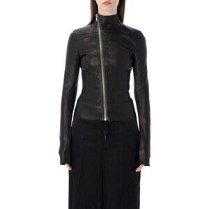 Rick Owens Leather Skin-Tight Jacket - NWT